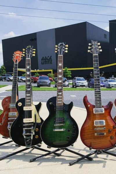 "Explore a diverse range of pre-owned electric guitars, each with its own story and timbre, waiting to unleash new melodies in the hands of their next musician. From vintage classics to modern powerhouses, this category offers a guitar for every style and budget."