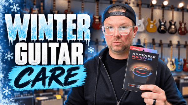 JP Painton of Tone Tailors demonstrating winter acoustic guitar care and humidity protection